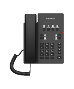 H1-FANVIL-Teléfono IP para Hotelería, profesional con 8 teclas programables para servicio rápido, plantilla personalizable con PoE 