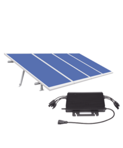 KITHMS2K450SP-HOYMILES-Kit Solar para Interconexión de 1.8KW de Potencia Pico 220Vca con Microinversor y 4 Módulos de 450 W (Incluye Montaje).