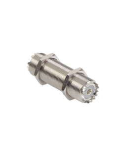 RFU-537-RF INDUSTRIES,LTD-Adaptador Pasamuros de Doble UHF Hembra (SO-239), Montaje para Panel con Rosca Estándar.
