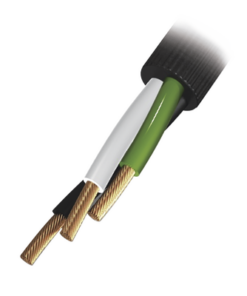 RQ39/100M-INDIANA-Bobina de 100 Metros / Cable Eléctrico de Uso Rudo / 3 Hilos Calibre 10 AWG / Hasta 600 V.