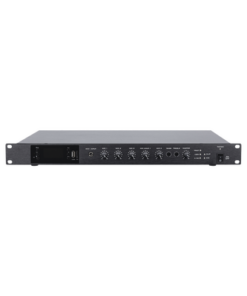 EP-B350DTB-EPCOM PROAUDIO-Amplificador de Audio | 1 canal | 350 W | Sistema 100V y Baja Impedancia | 4 Entradas de Micrófono Balanceadas | Bluetooth | USB | SD | FM | Montaje en Rack