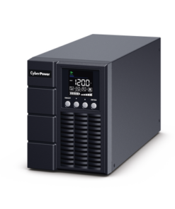 OLS1000A-CYBERPOWER-UPS de 1000 VA/900 W, Online Doble Conversión, Entrada 120 Vca NEMA 5-15P, Onda Senoidal Pura, Tipo Torre, Con 4 Tomas NEMA 5-15R