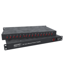 RK-12DC-20A-EPCOM POWERLINE-Fuente 12 Vcc /  Industrial / tipo RACK / 20 Amperes / 16 salidas / 1.25 Amperes por salida administrada / 2.5 Amperes por salida máxima 