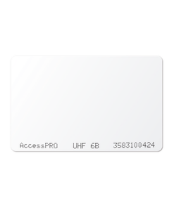 ACCESS-CARD-6B-ACCESSPRO-Tag UHF tipo Tarjeta para lectoras de largo alcance 900 MHZ / ISO 18000 6B / No imprimible / No incluye porta tarjeta
