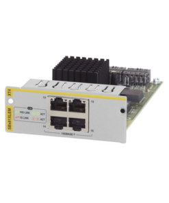 AT-SBX81XLEM/XT4-ALLIED TELESIS-Módulo de expansión 4 x 1/10G RJ45 para SBx81XLEM