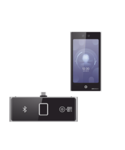 DS-K1T673DWX/K-HIKVISION-Terminal Facial Min Moe WiFi con pantalla de 7" y Lector de Huellas, Códigos QR y Bluetooth /  Exterior IP65 / 10,000 rostros y 50,000 tarjetas / Soporta módulo lector de Huella, QR y Bluetooth / HIK-IA