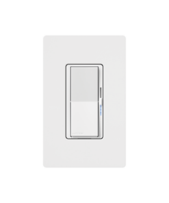 DVRF6LWH-LUTRON CASETA WIRELESS-(Caseta Wireless) DIVA Atenuador de pared. Aumenta/Disminuye Intensidad de Iluminación.  No requiere cable neutro. 150W LED / 600W INC/HAL