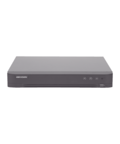 IDS-7216HQHI-M1/FA(C)-HIKVISION-DVR 16 Canales TurboHD + 8 Canales IP / 5 Megapixel Lite - 3K Lite / Acusense (Evita Falsas Alarmas) / Reconocimiento de Rostros (Base de Datos) / Audio por Coaxitron / 1 Bahía de Disco Duro / H.265+