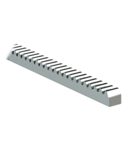 1140-0518-001-COMUNELLO-260 Cremallera Modulo 6 / Fabricada en Acero / Compatible Con Motores Para Puertas Corredizas Con Piñon Modulo 6 