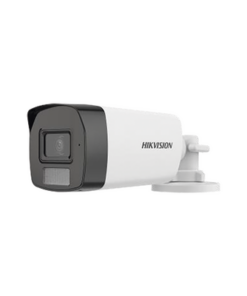 DS-2CE17K0T-LFS-HIKVISION-[Dual Light + ColorVu] Bala TURBOHD 3K (5 Megapixel) / Lente 2.8 mm / 40 mts IR + 40 mts Luz Blanca  / Gran Angular 104.5° / Exterior IP67 / Micrófono Integrado / dWDR / 4 Tecnologías