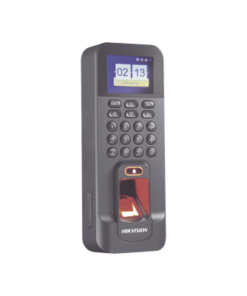 DS-K1T804AEF-HIKVISION-Biométrico WiFi de Acceso y Asistencia Compatible con APP Hik-Connect (P2P) / Soporta Biometrico Esclavo RS-485 / Lectura de Huella y Tarjetas EM / TCP/IP / 150,000 Eventos / Relevador para Chapa y Reportes de Asistencia