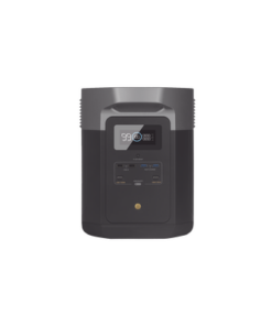 EFD-350-ECOFLOW-EcoFlow DELTA 2 MAX | Estación de Energía Portátil 2048Wh Litio LFP / 6 AC 2400 W (Max. 3400W) / 2 USB-C 100W / Capacidad para Aumentar Respaldo / Soporta Cargador de Coche 10A a 12.6V / Conectividad WiFi y Bluetooth (App) / Carga Sol