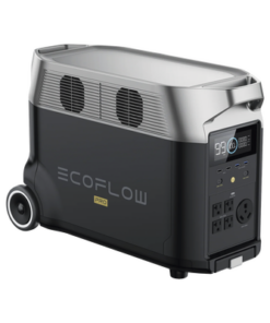 EFD-500-ECOFLOW-Estación de Energía Portátil DELTA PRO 3600Wh Litio LFP / 5 AC 3600W (7200W Pico) / 2 USB-C 200W / Capacidad para Aumentar Respaldo / Cargador de Coche 10A a 12.6V / Conectividad WiFi y Bluetooth (App) / Carga Solar 1600W Max.