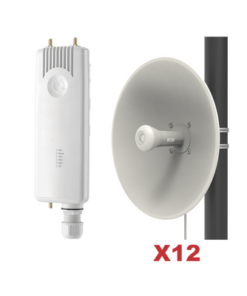 EPMP3KL-HS2-CAMBIUM NETWORKS-Kit de 1 Estación base conectorizada ePMP3KL de alta potencia + 10 C050910M171A + 2 C050910M171A de regalo 