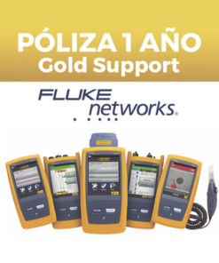 GLD-DSX-8000-FLUKE NETWORKS-Poliza de 1 Año de Soporte Gold para Certificador DSX2-8000INT