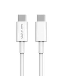 HS-HUB-CBC2C-HIKVISION-Cable USB-C a USB-C / 1 Metro (3.28 Pies) / Ideal para Celulares Android / Carga Rápida 3 Amp / Carga y Sincronización de Datos / 480 Mbps / 60 Watts