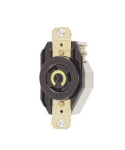 HUB-HBL2310-HUBBELL-Receptáculo de Media Vuelta Industrial para Empotrar de 20 A 125 V CA 2 Polos 3 Hilos (NEMA L5-20R)