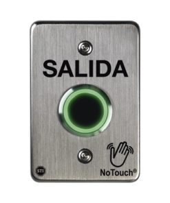 NT-SS101-ES-STI-Interruptor IR NoTouch® de Acero Inoxidable, Salida Única, SALIDA