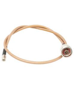 SN142KSMA60-EPCOM INDUSTRIAL-Jumper con Cable LP142 de 60 cm, con Conectores N Macho a SMA Macho (Hasta 8 GHz).