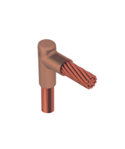 TGM-CTV-5/8R-2/0-TOTAL GROUND-Molde para Soldadura Exotermica Tipo L, tope varilla 5/8 In a Cable 2/0 Awg