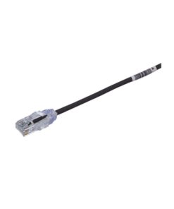 UTP28SP6INBL-PANDUIT-Cable de Parcheo TX6, UTP Cat6, Diámetro Reducido (28AWG), Color Negro, 6in (15.2 cm)