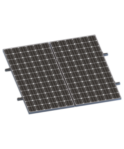 VEKTORMINIKIT1X2-EPCOM POWERLINE-Kit De Minirieles Para Panel Solar Arreglo 1X2 Para Instalación Plano En Lámina