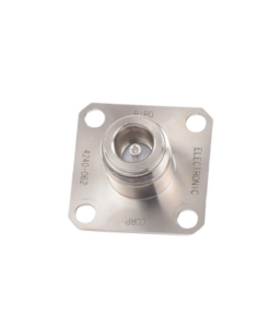 4240-062-BIRD TECHNOLOGIES-Conector N Hembra de Cambio Rápido / Wattmetro BIRD 43, 4304, 4 perforaciones a 18 mm, Níquel/ Plata/ Teflón.â€‹