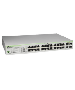 AT-GS950/24-10-ALLIED TELESIS-Switch Gigabit WebSmart de 24 puertos 10/100/1000 Mbps (4 x Combo) + 4 puertos gigabit SFP (Combo)