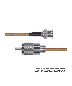 SBNC-142-UHF-60-EPCOM INDUSTRIAL-Cable RG-142/U, con conectores BNC Macho / UHF Macho.