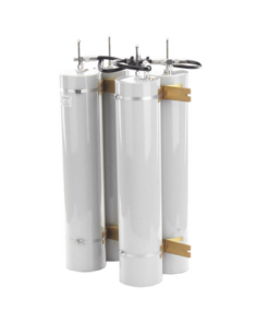 TPRD-1554-TELEWAVE, INC-Duplexer Pasa-Banda-Rechazo de Banda, 144-174 MHz, 4 Cavidades (5"Dia.) 600 kHz, 1.5 dB, 350 Watt, N Hembras.