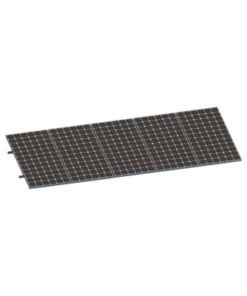 VEKTORMINIKIT1X5-EPCOM POWERLINE-Kit De Minirieles Para Panel Solar Arreglo 1X5 Para Instalación Plano En Lámina