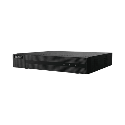 DVR-208U-M1(C)-HiLook by HIKVISION-DVR 8 Canales TurboHD + 4 Canales IP / 5 Megapíxel Reales y 3K Reales / Audio por Coaxitron / 1 Bahía de Disco Duro / H.265+ / Salida en Full HD