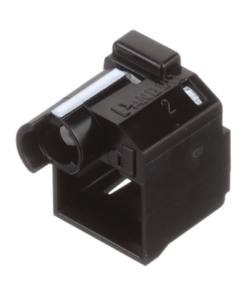 PSL-DCPLRE-BL-PANDUIT-Kit de 10 Dispositivos Recubiertos para Impedir Desconexión de Plug RJ45, Color Negro, Incluye Herramienta para Instalar/Retirar 