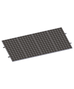 VEKTORMINIKIT1X4-EPCOM POWERLINE-Kit De Minirieles Para Panel Solar Arreglo 1X4 Para Instalación Plano En Lámina