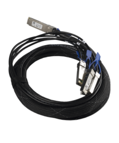 XQ+BC0003-XS+-MIKROTIK-(XQ+BC0003-XS+) Cable de conexion 100G QSFP28 a 4 x 25G SFP28 o 40G QSFP+ a 10G SFP+, 3m