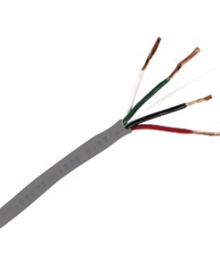 92-70-VIAKON-Bobina de 305 Metros / Cable de Cobre / 4 X 18 AWG / Tipo Alarmas UL / Para Interior / Color Gris / Para Aplicaciones de Alarmas de Intrusión / Interfonos / TV Porteros / y Multi-Propósito / Hecho en México