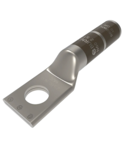 HUB-YA2-CTC-38-HUBBELL BURNDY-Zapata Terminal de Compresión BURNDY Cañón Largo para Tornillo de 3/8" y Calibre 2 AWG.