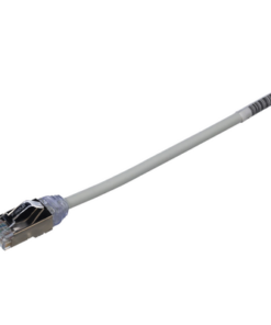 STP28X2MIG-PANDUIT-Patch Cord Cat6A, Diametro Reducido 28 AWG, Blindado S/FTP, CM/LS0H, 2 Metros (6.56 Pies), Color Gris