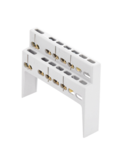 BC40M08-CHINT-Soporte + Barra de Conexion (8 MOD) (8+2 ENTR.) IP40