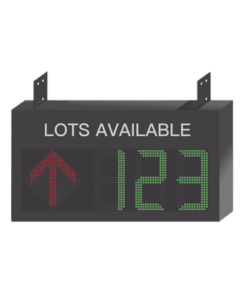 DS-TVL121-3-5/H-HIKVISION-Guía de Estacionamiento Interior / Ideal para Pasillos y Áreas de Control de Estacionamientos / RS485- RJ45 / Indicador Numérico / Flecha Dinámica