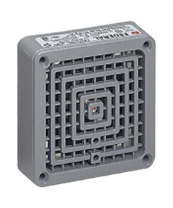 350-120-30-FEDERAL SIGNAL INDUSTRIAL-Bocina Vibratone® 350 con placa de ajuste, listado UL y cUL, 120 Vca, color gris