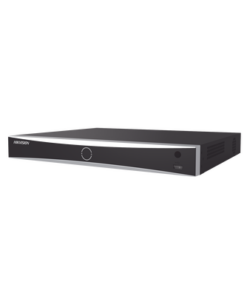 DS-7616NXI-K2-HIKVISION-NVR 12 Megapixel (4K) / 16 canales IP / AcuSense (Evita Falsas Alarmas) / Reconocimiento Facial / 2 Bahías de Disco Duro / HDMI en 4K / Sin Puertos PoE+ / Alarmas I/O