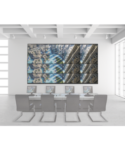 DS-VW4X4LUY55/WM-HIKVISION-Kit Videowall 4X4 / Incluye 16 Pantallas de 55" / Decoder / Bases de Pared / Accesorios de Instalación
