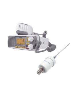 UM385/KIT1600-UNIDEN-Kit de radio UM385 | mas antena marina de fibra de vidrio TX-1600-SYS