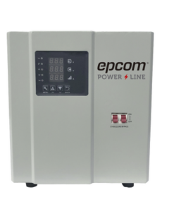 EPL3K1FVR-EPCOM POWERLINE-Regulador de Voltaje Industrial Monofásico Ferroresonante 3 kVA/3 kW 120 V / Entrada 96-144 Vca / Salida 117.6- 122.4 Vca