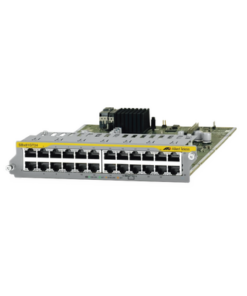 AT-SBX81GP24-ALLIED TELESIS-Tarjeta de línea Ethernet 10/100/1000T de 24 puertos PoE+, para SBx8100 Series
