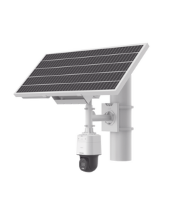 DS-2XS3Q47G1-LDH/4G/C18S40-HIKVISION-Kit Solar IP All in One / Cámara PT ColorVu 4 Megapixel / Lente 4 mm / Panel Solar / Batería de Respaldo de Litio 23.2Ah (Hasta 24 Días) / Conexión 4G / Accesorios de Instalación