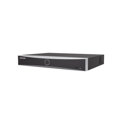 DS-7616NXI-K1(B)-HIKVISION-NVR 12 Megapixel (4K) / 16 canales IP / AcuSense (Evita Falsas Alarmas) / Reconocimiento Facial / 1 Bahía de Disco Duro  / HDMI en 4K / Sin Puertos PoE+