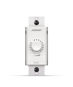 CC1-DW-BOSE PROFESSIONAL-ControlCenter Controlador de volumen de zona digital | Blanco
