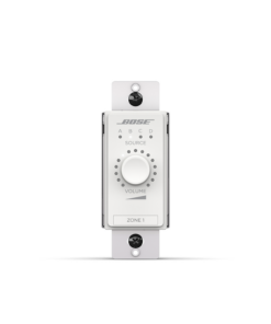 CC3-DW-BOSE PROFESSIONAL-ControlCenter Controlador de volumen y seleccion de fuente (A/B/C/D) de zona digital | Blanco